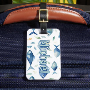 Etiqueta De Bagagem Marca-pagamento Personalizado de Bolsa Escolar Men