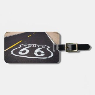 Etiqueta De Bagagem Marcador da estrada da rota 66, arizona