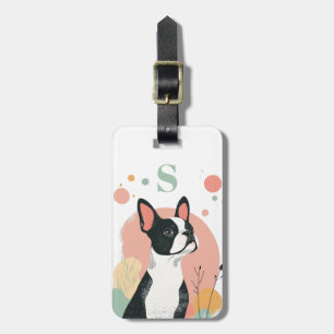 Etiqueta De Bagagem Marcas de Bagagem Boston Terrier