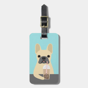 Etiqueta De Bagagem Marcas de Bagagem Bulldog Francês
