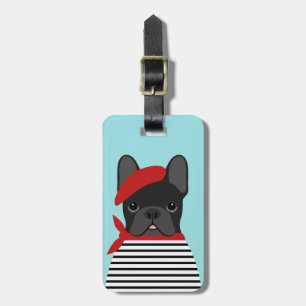 Etiqueta De Bagagem Marcas de Bagagem Bulldog Francês