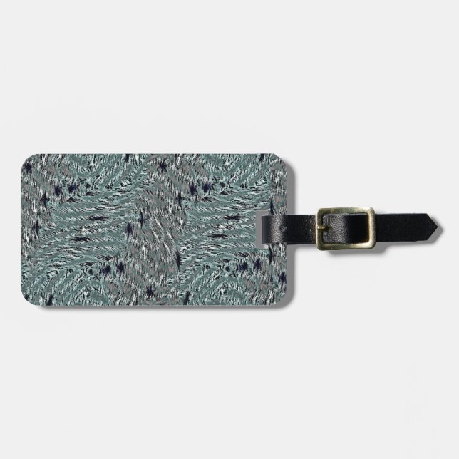 Etiqueta De Bagagem Marchando entradas (Frente Horizontal)