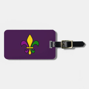 Etiqueta De Bagagem Mardi fleur-de-lys