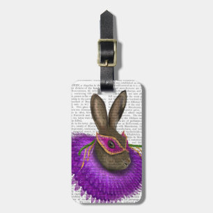 Etiqueta De Bagagem Mardi Gras Hare 2