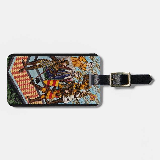 Etiqueta De Bagagem Martírio do Santo Thomas de Canterbury (Frente Horizontal)