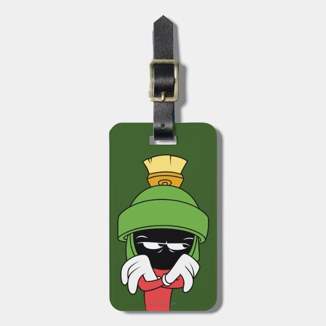 Etiqueta De Bagagem MARVIN THE MARTIAN™ Pout (Frente Vertical)