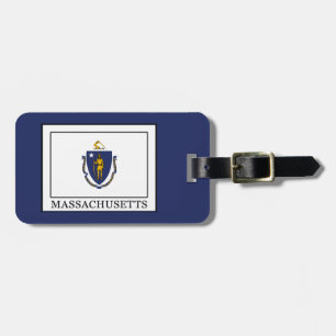 Etiqueta De Bagagem Massachusetts