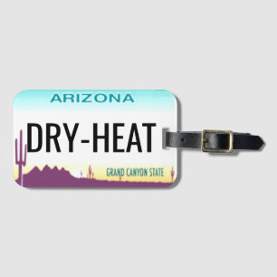 Etiqueta De Bagagem Matrícula da arizona