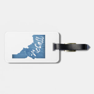 Etiqueta De Bagagem McCall Idaho Wood Grain