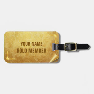 Etiqueta De Bagagem Membro VIP Personalizável
