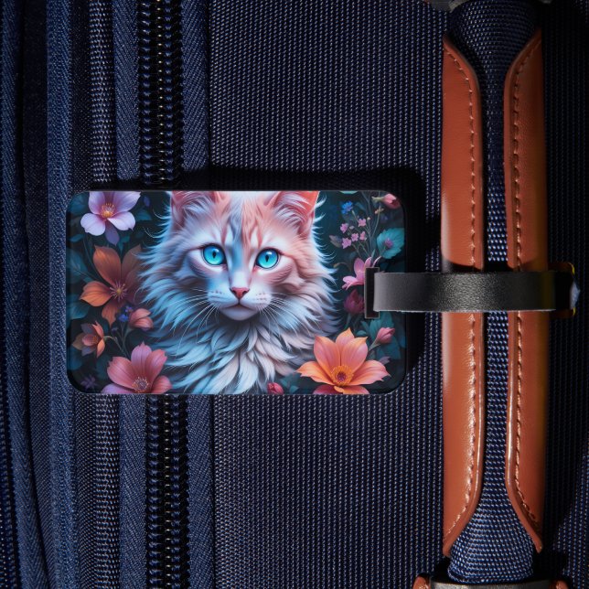 Etiqueta De Bagagem MeowMee um (Verso Insitu 2)