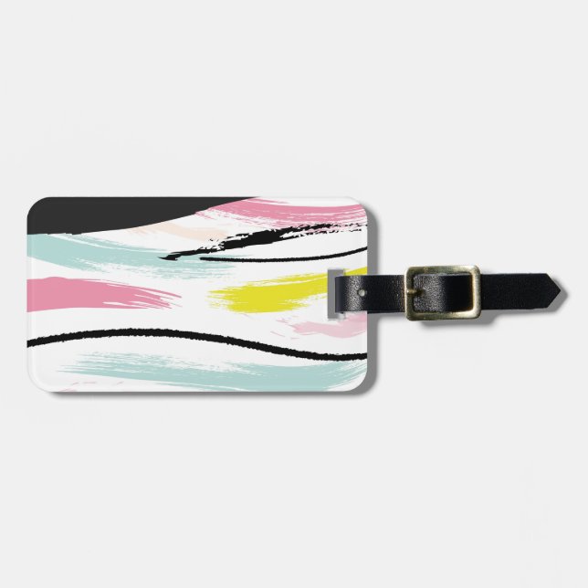 Etiqueta De Bagagem Mess (Frente Horizontal)