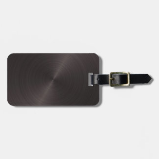 Etiqueta De Bagagem Metal preto