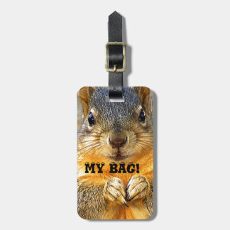 Etiqueta De Bagagem MEU SACO, Squirrel Love