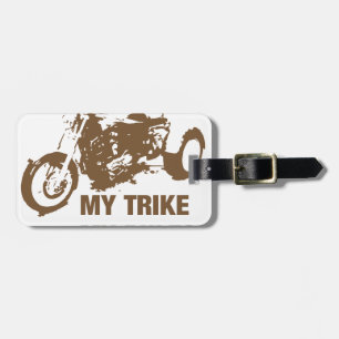 Etiqueta De Bagagem meu trike minhas regras