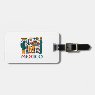 ETIQUETA DE BAGAGEM MÉXICO