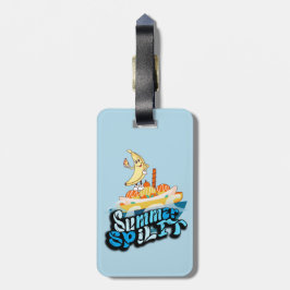 Etiqueta De Bagagem Mikitiez Summer windsurf bananasplit icecream