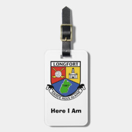 Etiqueta De Bagagem Minha Bagagem Personalizada Longford County ID Tag