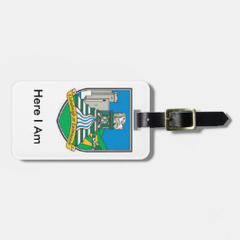 Etiqueta De Bagagem Minha bagagem Personalizada para o Condado de Lime