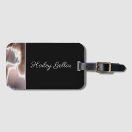 Etiqueta de bagagem minimalista