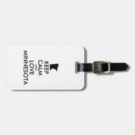 Etiqueta De Bagagem MINNESOTA personalizável