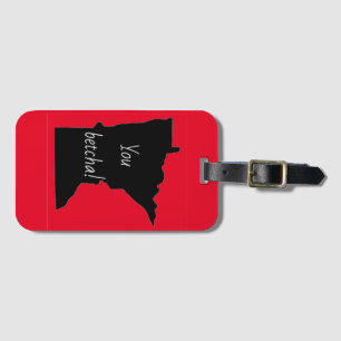 Etiqueta De Bagagem Minnesota You Betcha Luz Tag