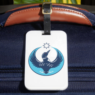 Etiqueta de Bagagem MN Rebel Loon Rising