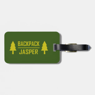 Etiqueta De Bagagem Mochila Jasper