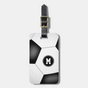 Etiqueta De Bagagem mochilas de futebol monograma