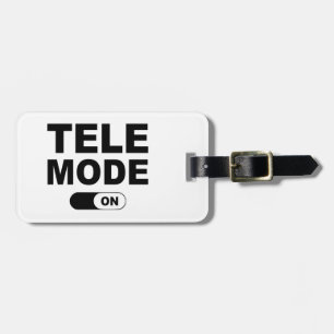 Etiqueta De Bagagem Modo de Tele Ligado