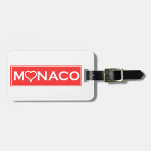 Etiqueta De Bagagem Mónaco