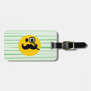 Etiqueta De Bagagem Monocle do bigode