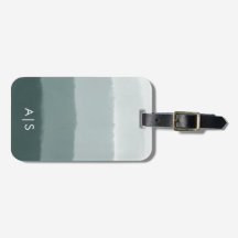 Monograma Chic Limed Spruce Ombre Aquarela