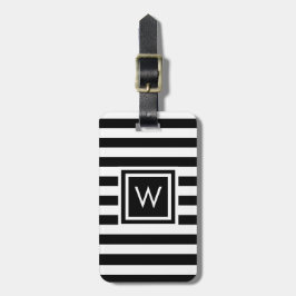 Etiqueta De Bagagem Monograma Personalizado