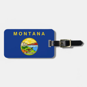 Etiqueta De Bagagem Montana