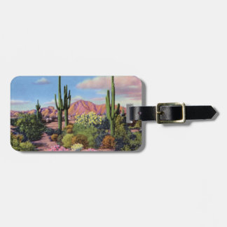 Etiqueta De Bagagem Montanha do Camelback da arizona de Phoenix