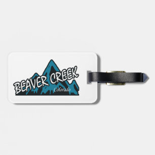 Etiqueta De Bagagem Montanhas Beaver Creek Colorado