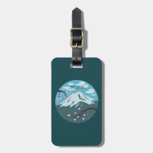 Etiqueta De Bagagem Monte Fuji