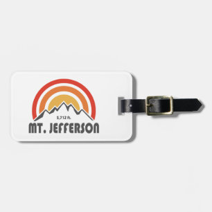 Etiqueta De Bagagem Monte Jefferson New Hampshire