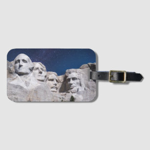 Etiqueta De Bagagem Monte Rushmore Timetrse Sky