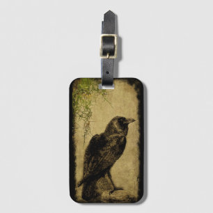Etiqueta De Bagagem Mossy Raven, da Kaniki......