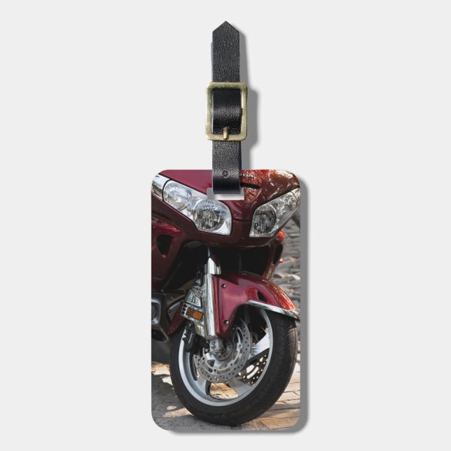 Etiqueta De Bagagem Moto de luxo (Frente Vertical)