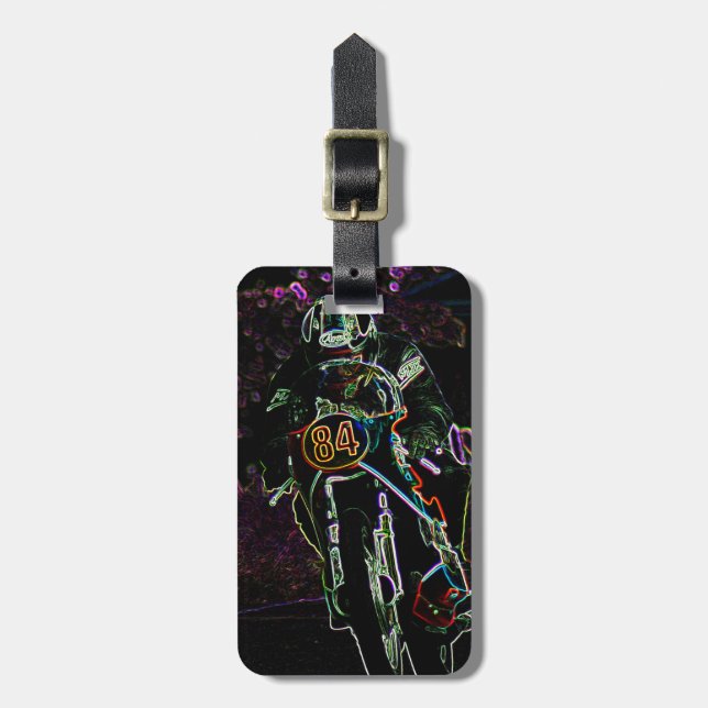 Etiqueta De Bagagem Motociclo 2 cd ltcna (Frente Vertical)