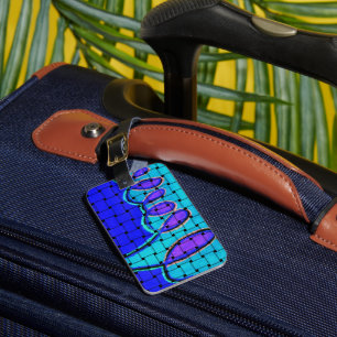 Etiqueta De Bagagem Movimento Sofisticado Bolsa Tote Tecido French B