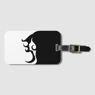 Etiqueta De Bagagem Mulher Deco Mod