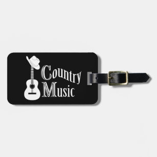 Etiqueta De Bagagem Música country