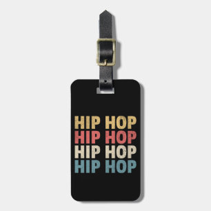 Etiqueta De Bagagem Música Hip Hop