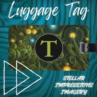 Etiqueta De Bagagem Mythara Echoes