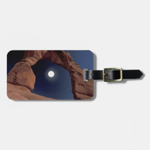 Etiqueta De Bagagem NA, EUA, Utah, Arches National Park. Delicado
