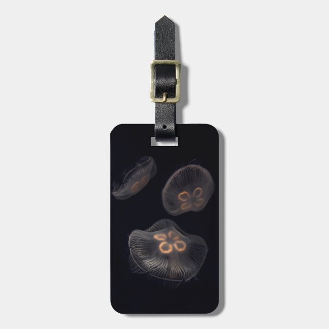 Etiqueta De Bagagem Nadação de águas-vivas (Frente Vertical)